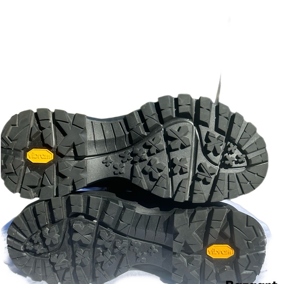 Stella McCartney Trace Brushoff Lace Up Booties - Plum. Size 36 - Picture 11 of 12